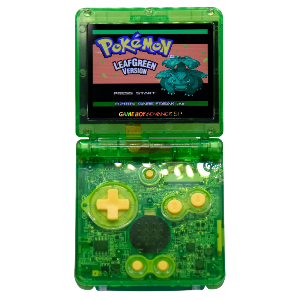 Custom Modded Gameboy Advance SP (GBA SP) with IPS and USBC